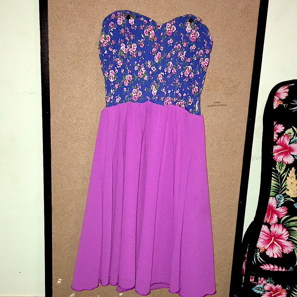 Mini prom dress 🌸🌺!